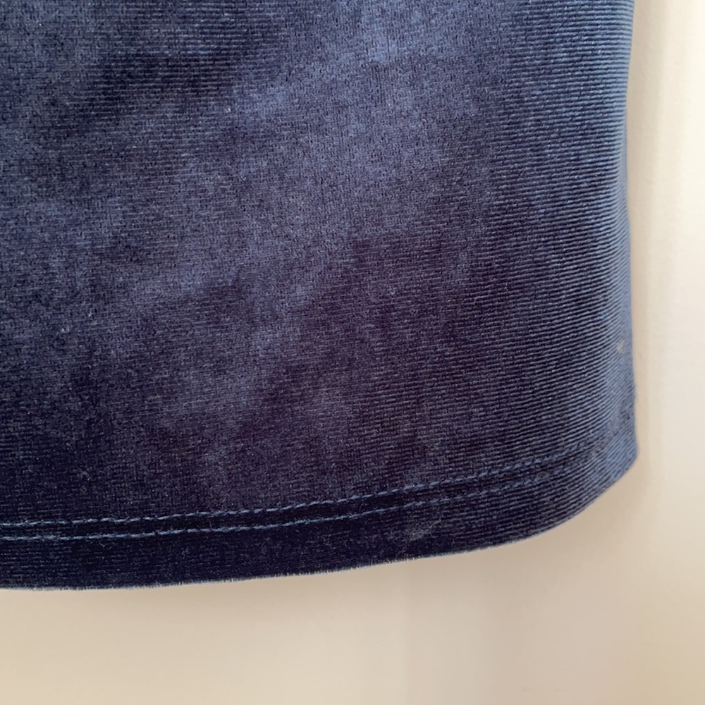 Forever 21 Blue Velvet Bodycon Dress - Picture 3 of 7